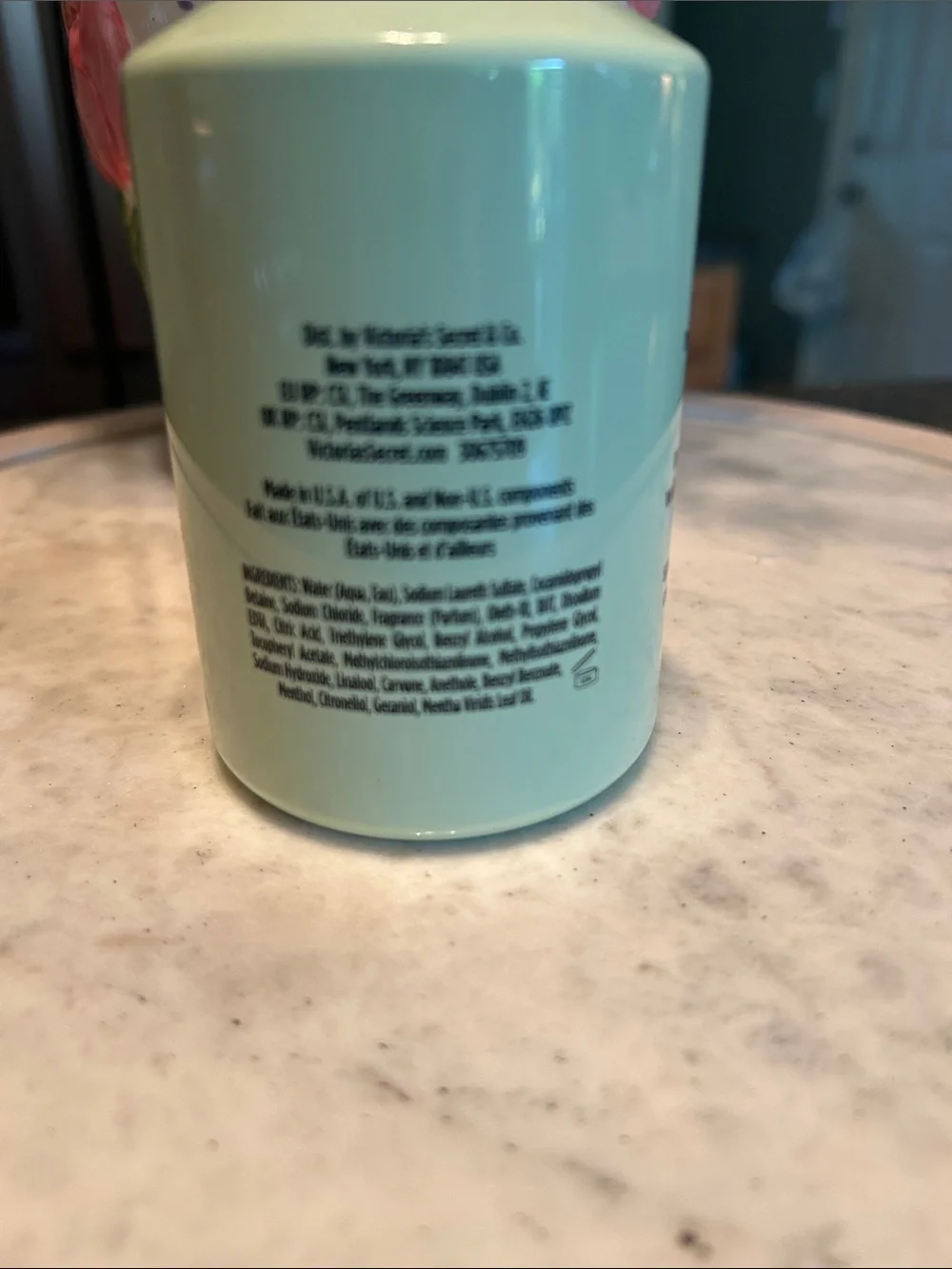 Victoria's Secret PETALRICH Mint Green Liquid Hand Wash